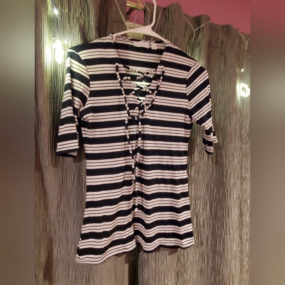 NY&Co XS stripe shirt